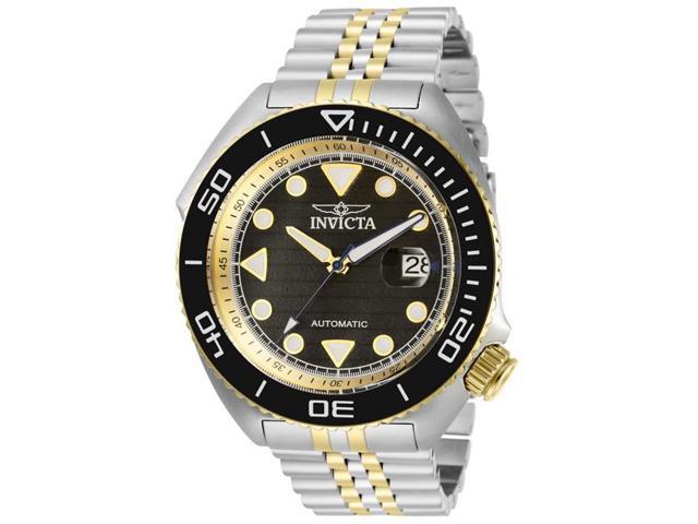 Invicta 30417 Mens Pro Diver Automatic 3 Hand Black Dial Watch 