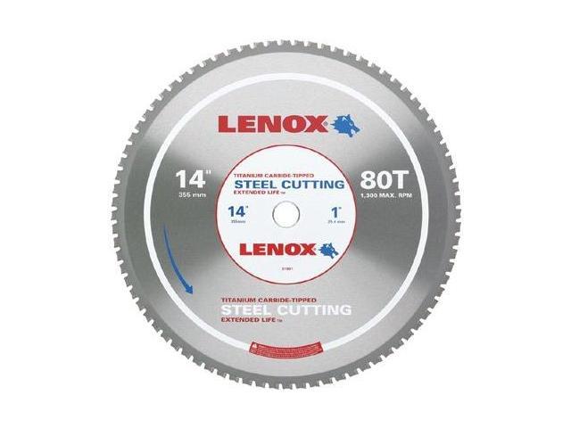 Lenox 433-21891 14 Inch 80T Steel Metal Cutting Saw Blade