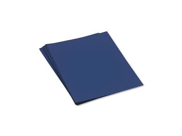 Pacon 103081 Tru-Ray Construction Paper- 76 lbs.- 18 x 24- Dark Blue- 50 Sheets/Pack