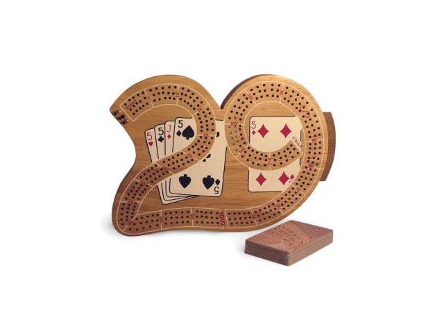 Wwi 33529 3 Player 29 Cribbage Board In Wood Newegg Com