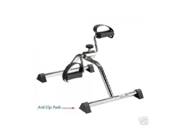 Drive Medical Exercise Peddler with Attractive Silver Vein Finish 10270kdrsv-1