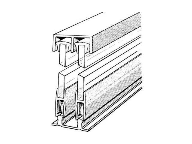 Hardware Distributors E14a5 60 In Sliding Glass Door Track And Components