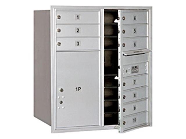 Salsbury Industries 3707S-05AFU 4C Horizontal Mailbox Aluminum