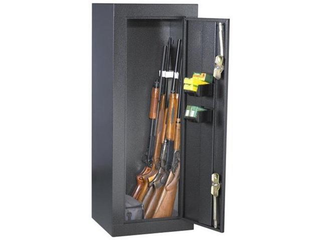 Homak Hs30103630 Gloss Black 12 Gun Cabinet Newegg Com