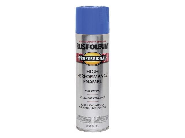 Rustoleum 7524 838 15 Oz Safety Blue Professional High Performance 