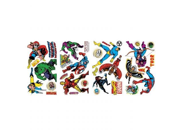 Roommates Rmk2328scs Marvel Classics L And Stick Wall Decals
