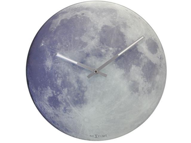 Blue Moon Moon Wall Clock