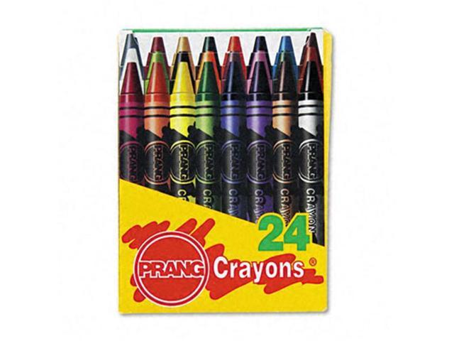 Dixon 00400 Wax Crayons- 24 Colors Box - Newegg.com