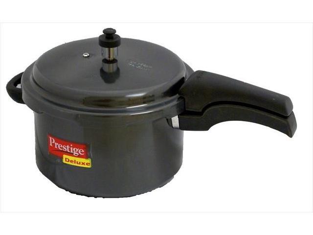 Prestige Prha5 Deluxe Hard Anodized Black Color Pressure Cooker