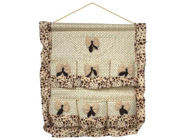 Blancho Bedding Yf Wh076 Polka Dot And Allover Wall Hanging Organizers Baskets Newegg Com