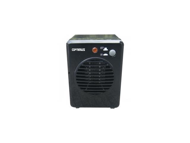 OPTIMUS 300W MINI HOME OFFICE CERAMIC PORTABLE HEATER TIP OVER SAFETY NEW