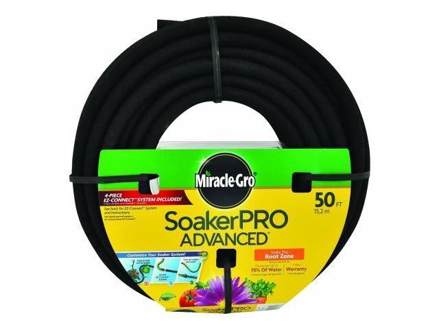 Swan Miracle Gro Soakerpro Advanced Soaker Hose 50 Foot Black Mgspa38050fm Newegg Com