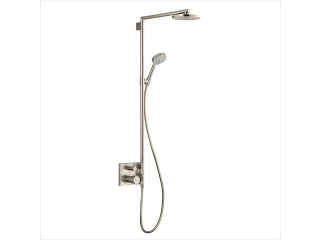 Hansgrohe 27192821 Raindance S 180 Shower System In Brushed Hansgrohe 27192821 Raindance S 180 Shower System In Brushed Nickel
