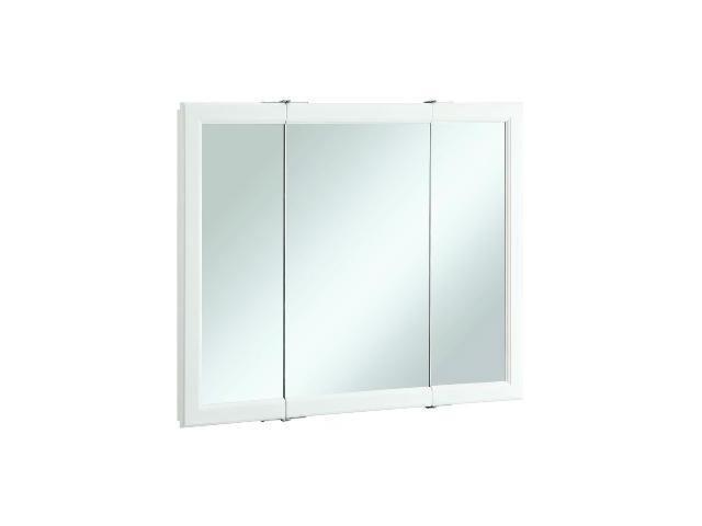Design House 545103 Wyndham White Semi Gloss Tri View Medicine Design House 545103 Wyndham White Semi Gloss Tri View Medicine Cabinet Mirror With 3