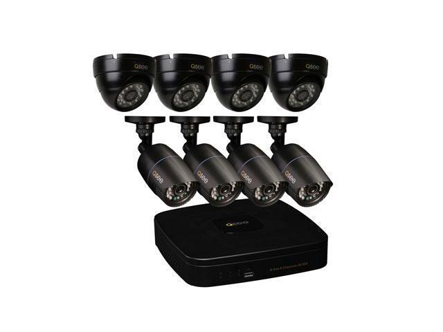 q see 8 channel 960h security system