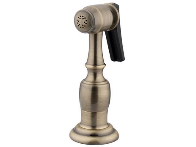 Kingston Brass Kbspr3 Gourmetier Kitchen Faucet Sprayer With Hose Vintage Newegg Com