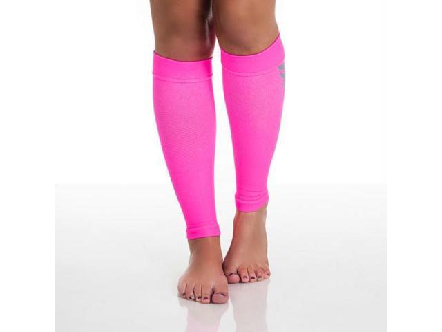 Remedy Calf Compression Running Sleeve Socks - XL-Pink