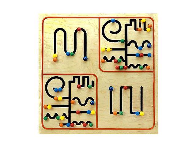 wooden wall mounted toys