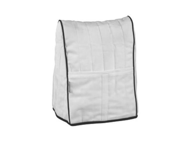 KitchenAid KMCC1WH Cloth Cover with Black Piping - White