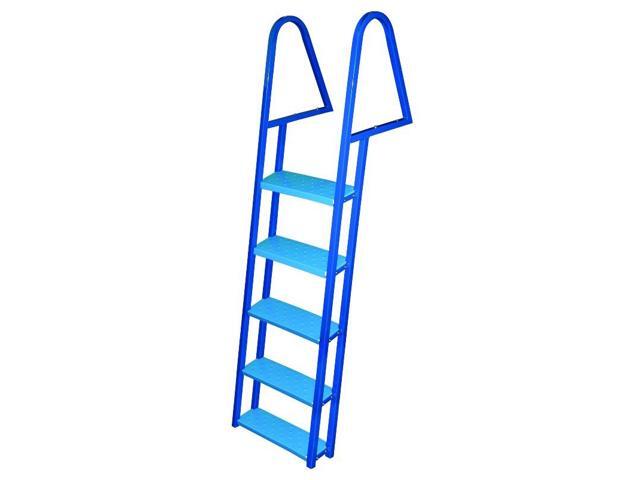 JIF Marine DJV7-W 7 Step Stationary Dock Ladder