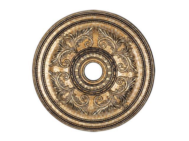 Livex 8210 65 Ceiling Medallion Vintage Gold Leaf Newegg