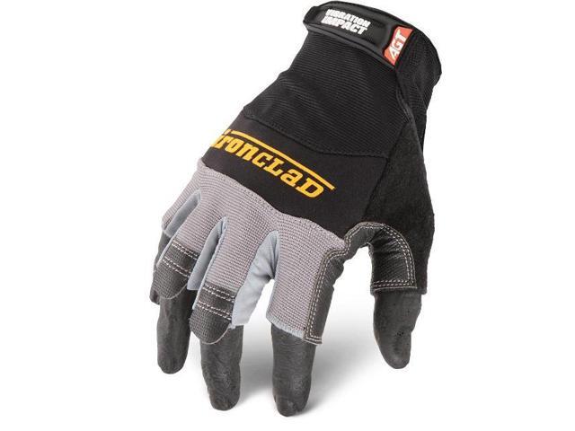 Ironclad Mach 5 Impact Glove – Medium, Black, Gel Palm Pads For Vibration Protection