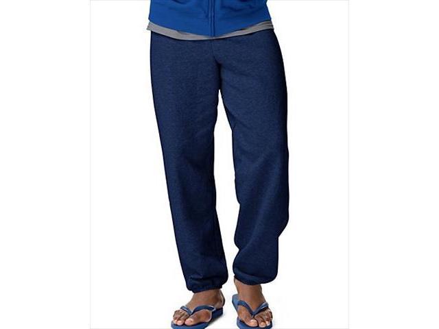 hanes navy blue sweatpants