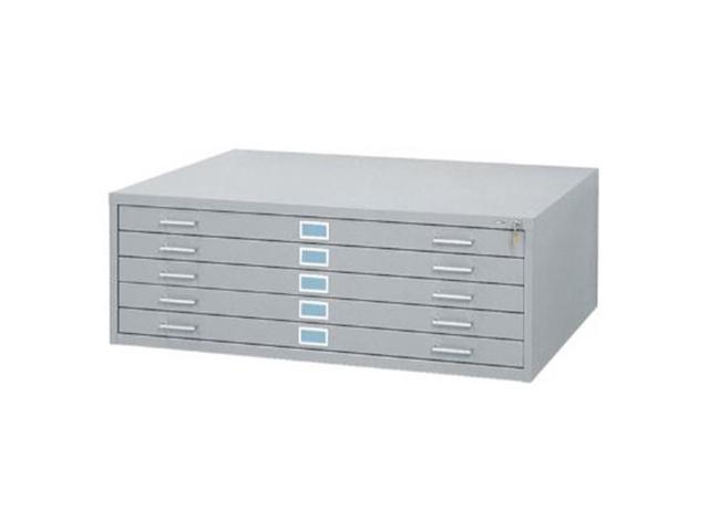 Safco 4996g 5 Drawer Gray Steel Flat File Newegg Com
