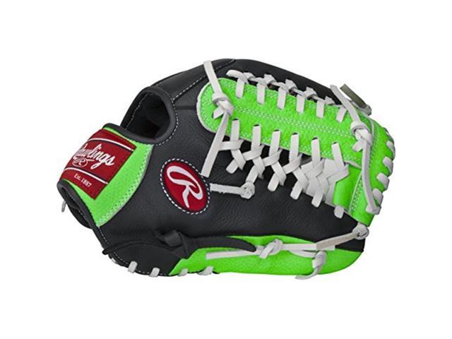 Rawlings RCS175NG 11.75 Neon Green Custom Series Baseball Glove New w/  Tags! 