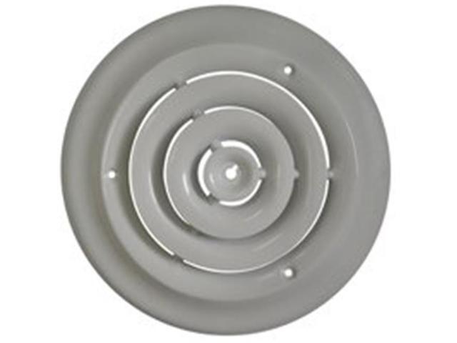 Mintcraft Srsd06 6 In Ceiling Diffuser Round White Newegg Com