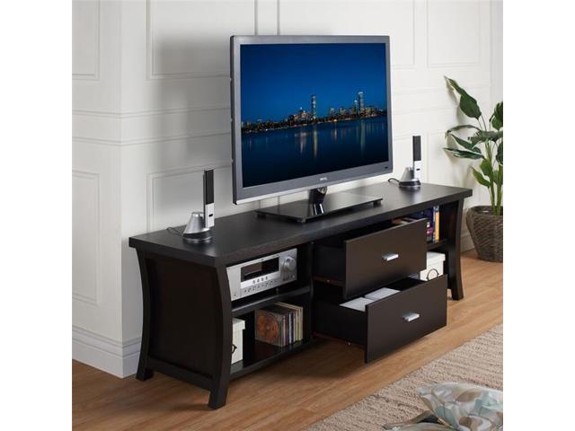 Enitial Lab Idi 14971 Quill 60 In Tv Stand Cappuccino Or Black Enitial Lab Idi 14971 Quill 60 In Tv Stand Cappuccino Or Black