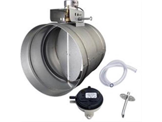 Broan MD6TU 6" Universal Automatic Make-Up Air Damper with Pressure Sensor Kit