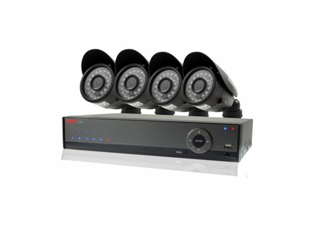REVO America RL41B4G-5G 4 Channel Revo Lite 4 Channel 960H RJ12 DVR 500 ...
