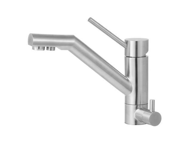 Alfi Trade Ab2040 Bss Solid Brushed Stainless Steel Kitchen Faucet With Built In Water Dispenser Newegg Com