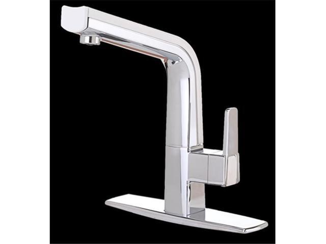 Riverstone Industries Cleanflo M 888c Gr Matisse Chrome Kitchen Faucet Gray Newegg Com