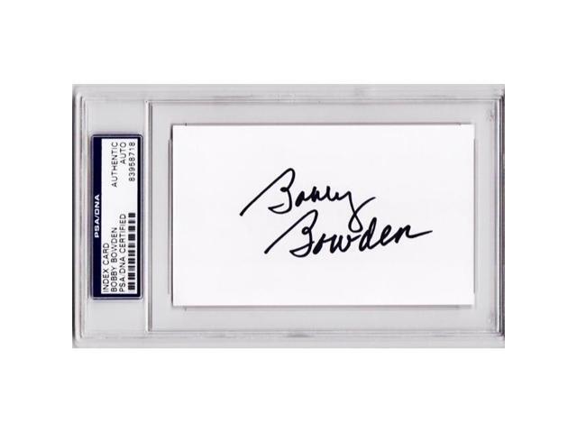 bobby bowden signature