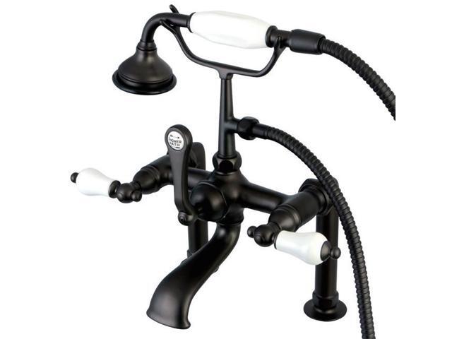 Kingston Brass Ae105t5 Aqua Eden Vintage Deck Mount Clawfoot Tub