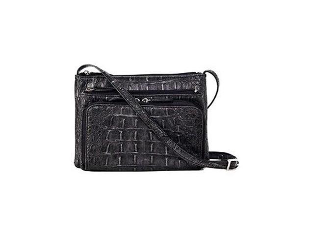 croc print purse