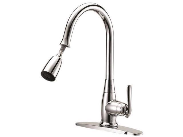 Boston Harbor 2291607 Pull Down Kitchen Faucet Lever Handle Newegg Com