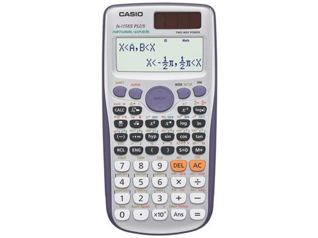 Casio Fx115esplus Textbook Display Calc