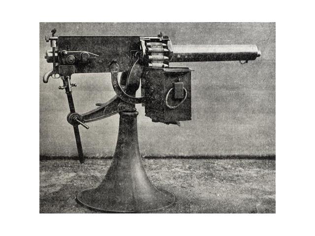 Posterazzi Maxim Automatic Machine Gun, Aka The Pom-Pom From The Book South Africa & The Transvaal War by Louis Creswicke Published Poster Print, 32 x 26 - - Newegg.com