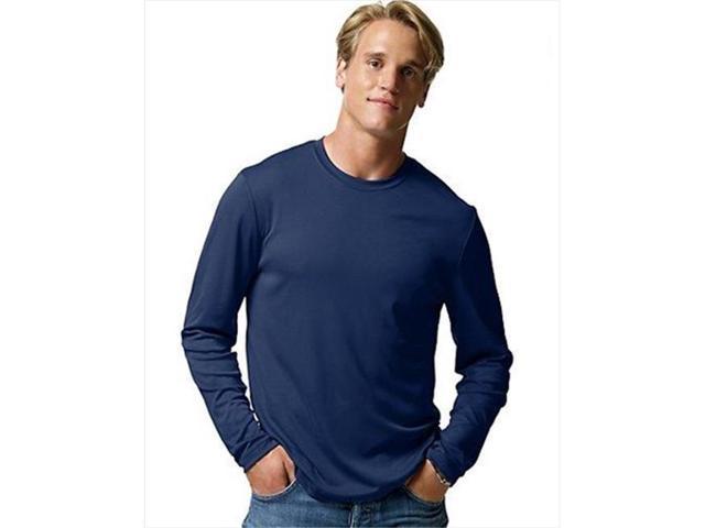 navy blue long sleeve dri fit shirt
