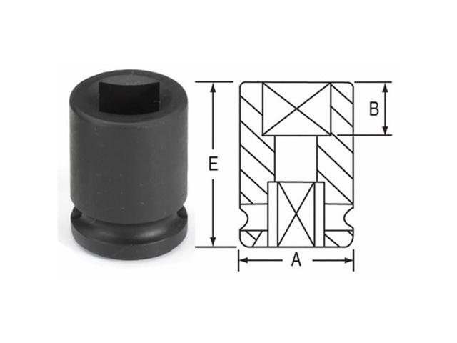 Grey Pneumatic 1019UM 3//8/" Drive x 19mm Standard Universal Socket