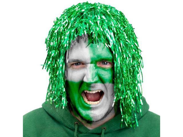 green wig halloween costume