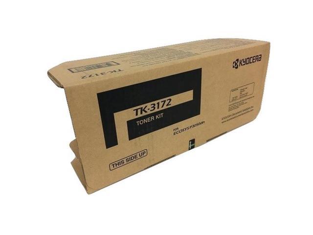 Black Toner Cartridge for Kyocera TK-3172 ECOSYS P3050dn, ECOSYS P3150dn, Genuine Kyocera Brand