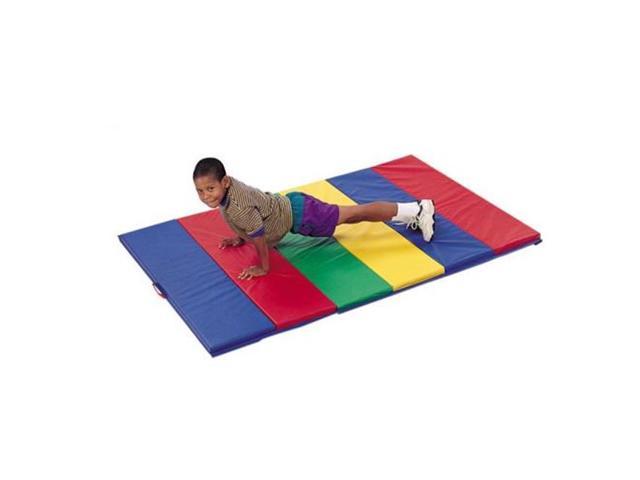 Childrens Factory Cf 362612 Rainbow Panel 4 X 8 X 2 Folding Mat