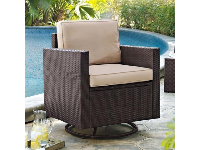Crosley Ko70094br Sa Palm Harbor Outdoor Wicker Swivel Rocker Chair With Sand Cushions Newegg Com Crosley Ko70094br Sa Palm Harbor, Crosley Palm Harbor Outdoor Wicker Chaise Lounge
