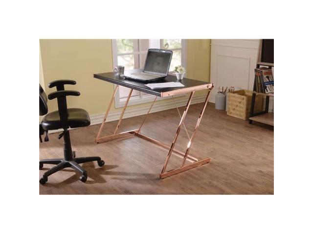 Benzara Bm163553 Metal Rectangular Writing Desk With Usb Dock Black Rose Gold Newegg Benzara Bm163553 Metal Rectangular Writing Desk With Usb Dock Black Rose Gold Newegg