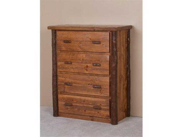 Viking Log Furniture Vhbch4 49 X 40 X 19 In Sawtooth Hickory 4