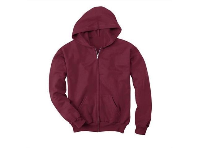 hanes maroon hoodie